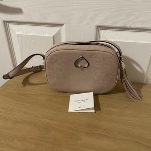 NWOT Kate Spade Kourtney Camera Bag in Warm Beige